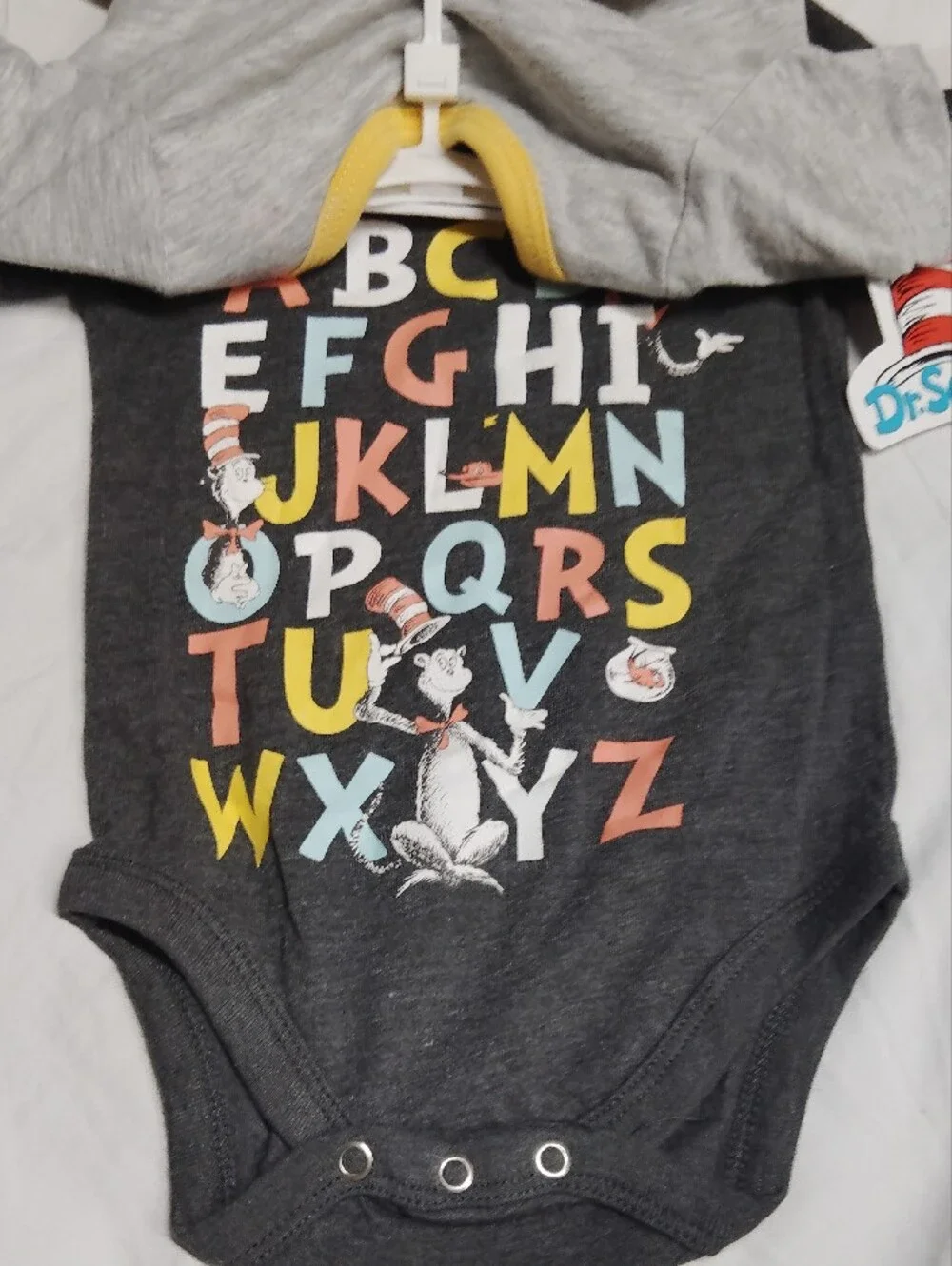 Dr. Seuss Yellow, Gray & Black 